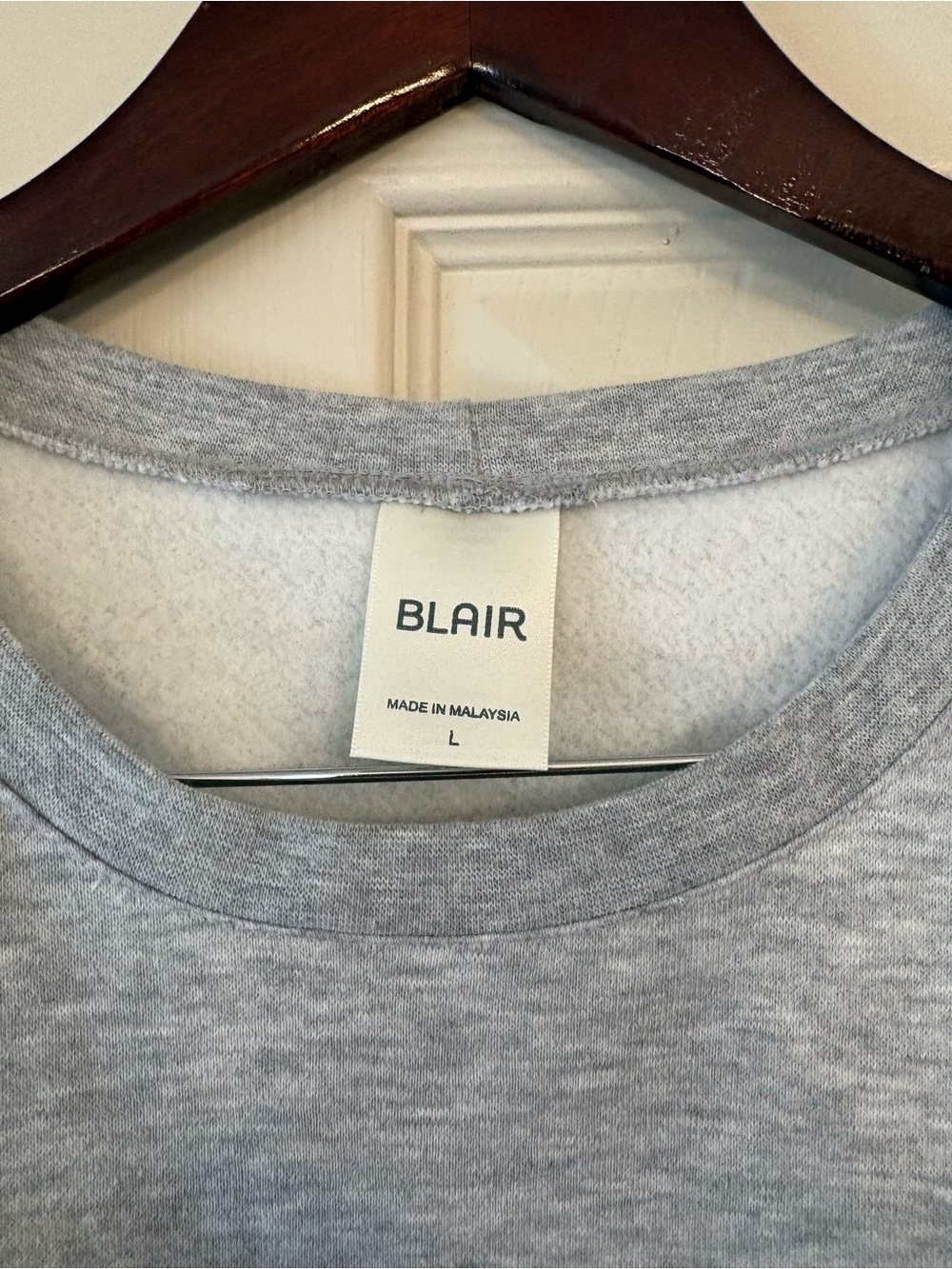 Blair Light Heather Gray Pullover Sweatshirt - Picture 2 of 4